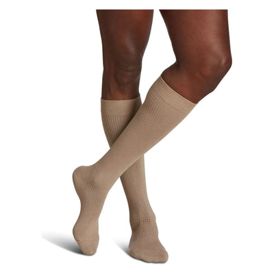 Sigvaris Mens Casual Cotton Knee High Compression 15 - 20mmHg - #shop_name