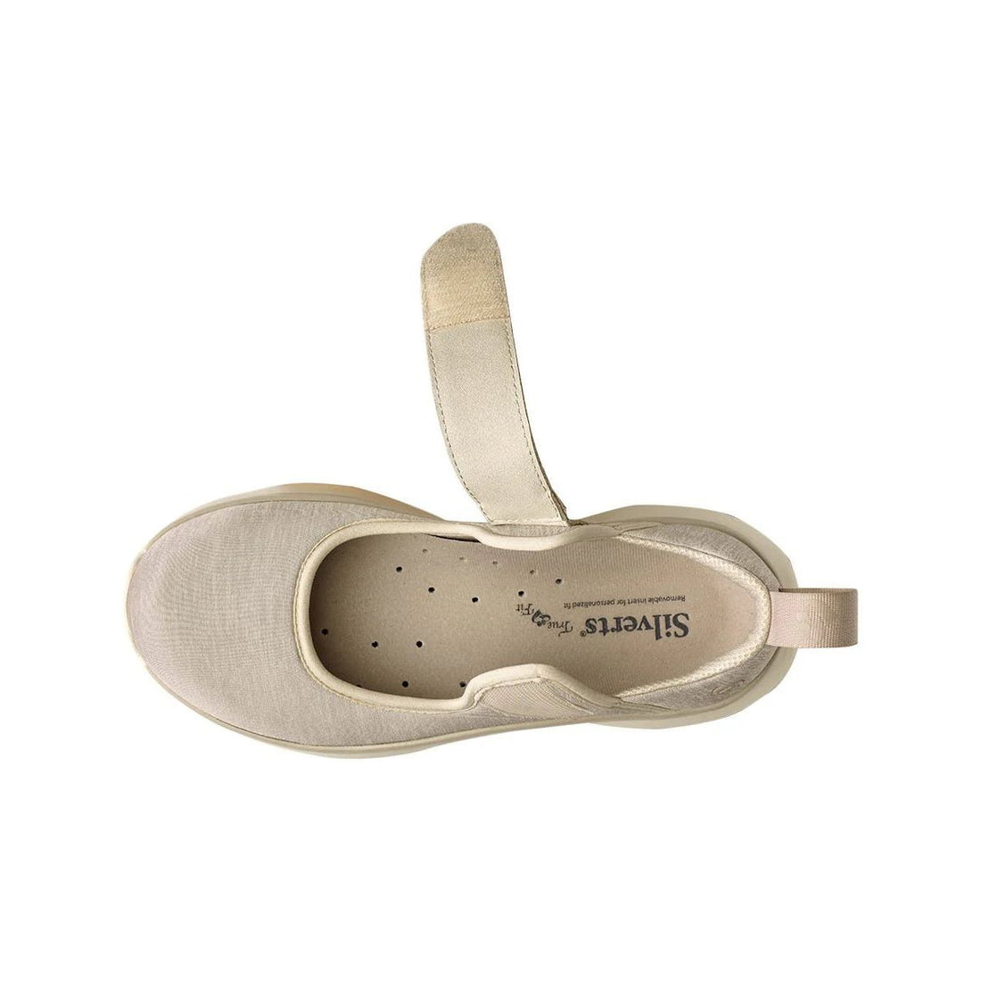 Beige sandal with a strap on a white background - okotoks hc pharmacy