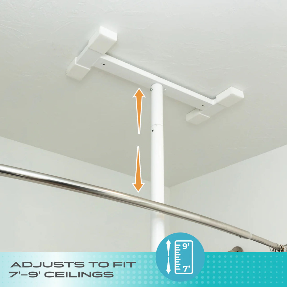 Stander Bathtub Security Pole and Curve Bar - okotoks hc pharmacy