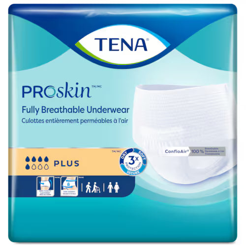 TENA ProSkin Plus Underwear Fully Breathable - Okotoks HC Pharmacy