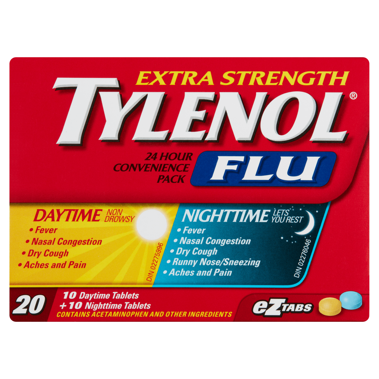 Tylenol Flu Extra Strength Complete Day/Night 10+10 - #shop_name