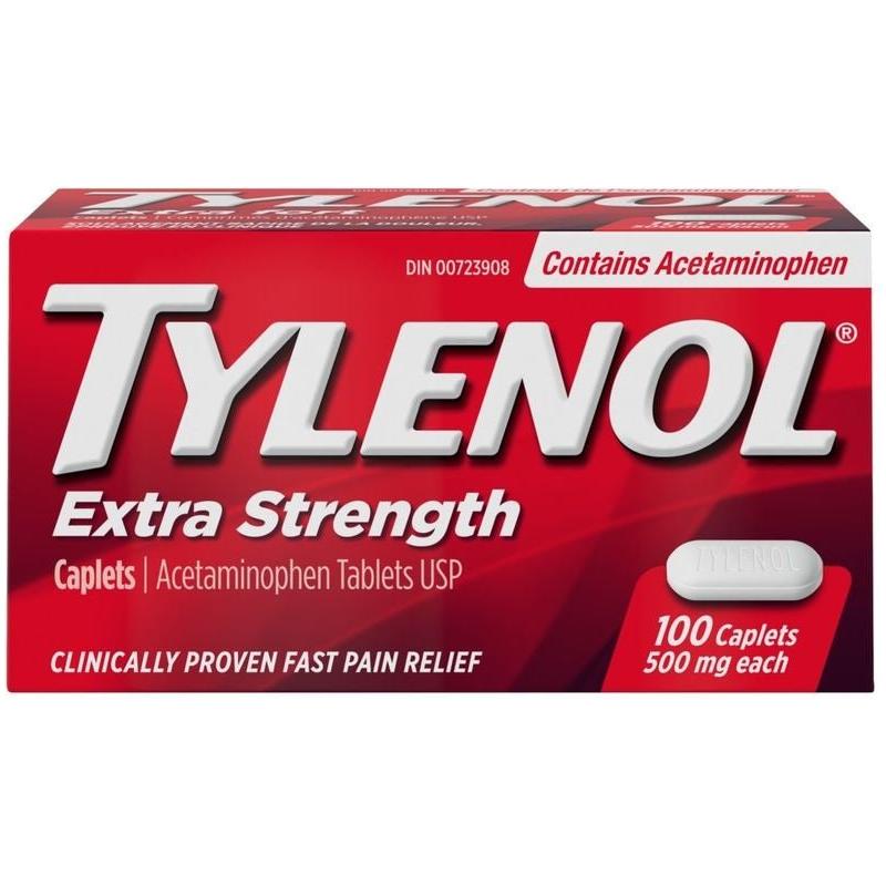 Tylenol Extra Strength Caplets 500mg - #shop_name