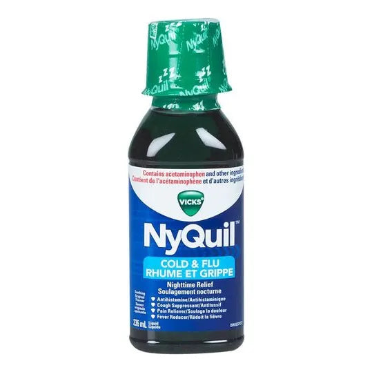 Vicks Nyquil Cold & Flu Nighttime 236ML - #shop_name
