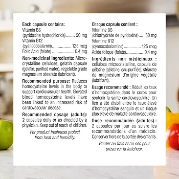 Nutritional supplement label with ingredients and usage instructions on a white background. - okotoks hc pharmacy