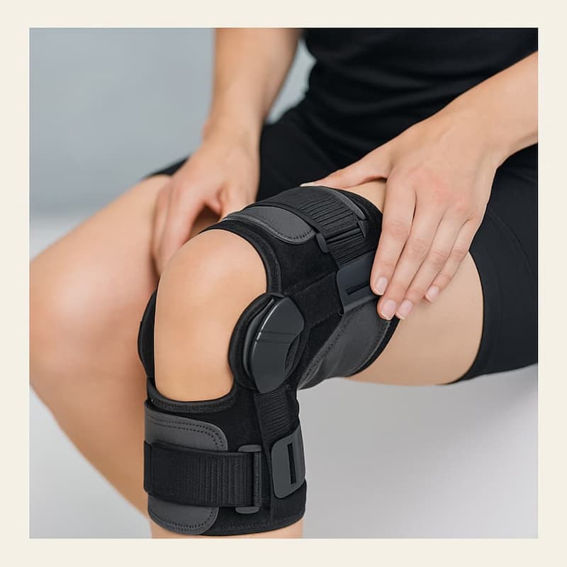 a person wearing knee brace-Okotoks HC Pharmacy