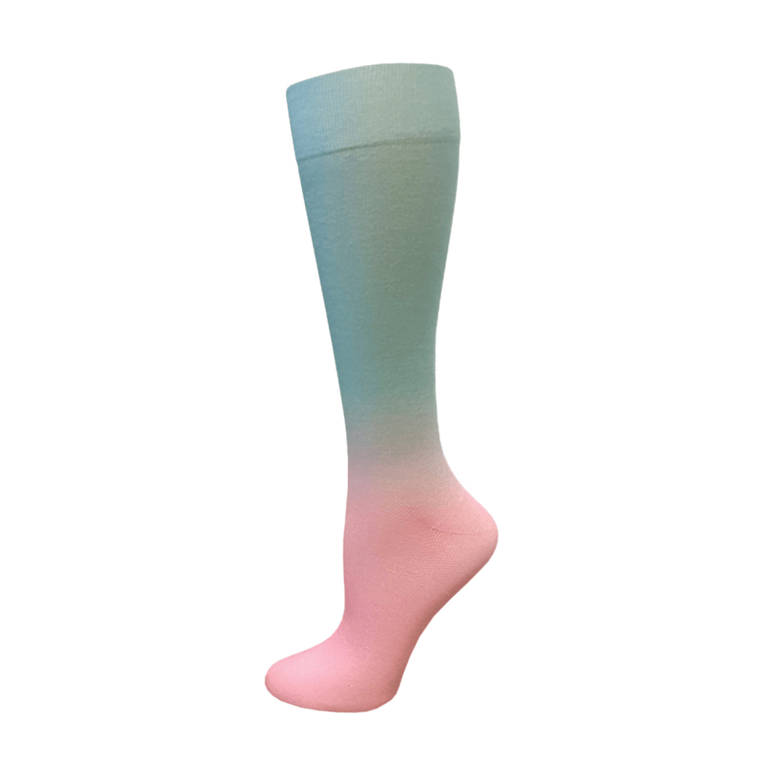 12" Comfort Fit Knee-High Compression Socks Watermelon Ombré - okotoks hc pharmacy

