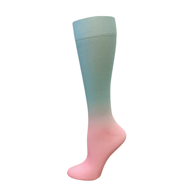 12" Comfort Fit Knee-High Compression Socks Watermelon Ombré - okotoks hc pharmacy

