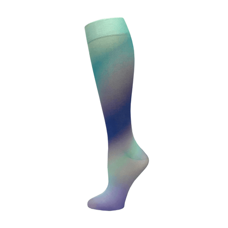 Gradient knee-high sock on a white background - okotoks hc pharmacy
