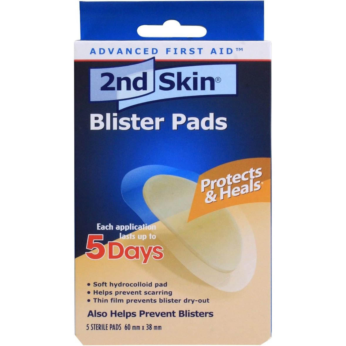 2nd Skin Blister Pads 5 Pack - okotoks hc pharmacy