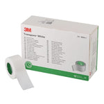 3M Transpore White tape with packaging on a white background - okotoks hc pharmacy