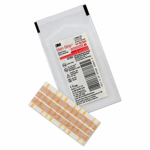 Strip of adhesive bandages with packaging labeled '3M Steri-Strip' on a white background. - okotoks hc pharmacy