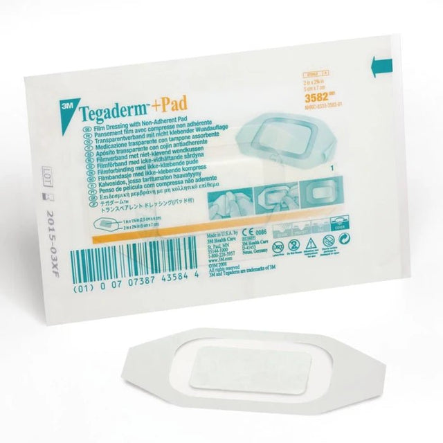 3M Tegaderm +Pad Film with Non-Adherent Pad - okotoks hc pharmacy