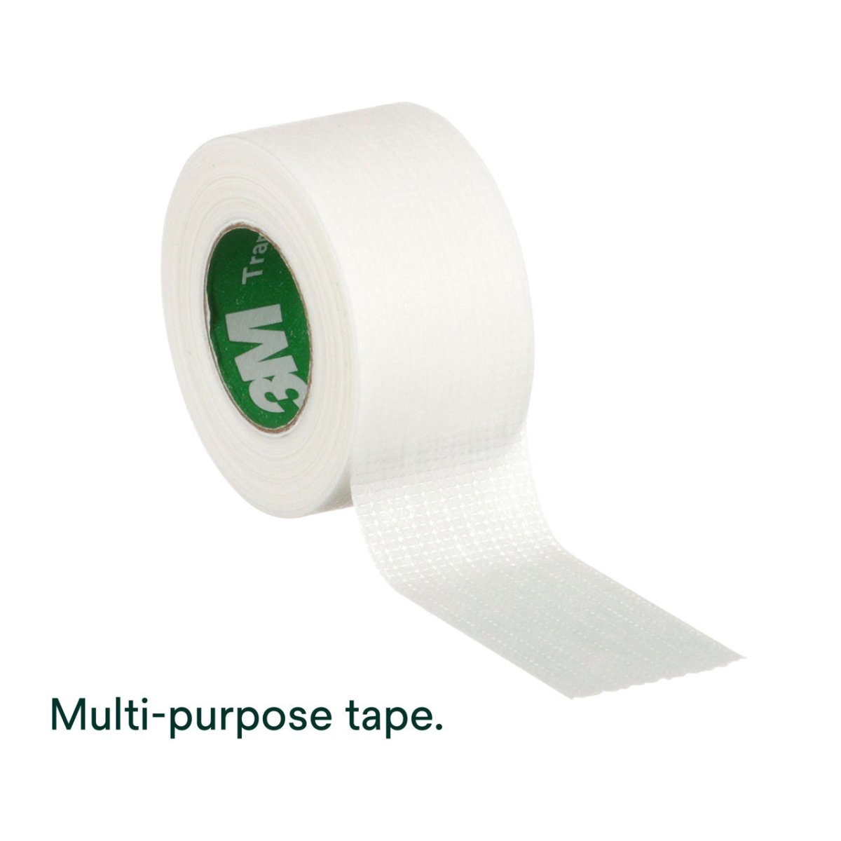 Roll of white tape with 3M logo on a white background - okotoks hc pharmacy