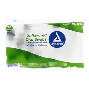 Oral Unflavoured Swabsticks 20PK - #shop_name
