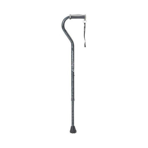 AIRGO OFFSET CANE GRAPHITE WITH GREY HANDLE - #shop_name
