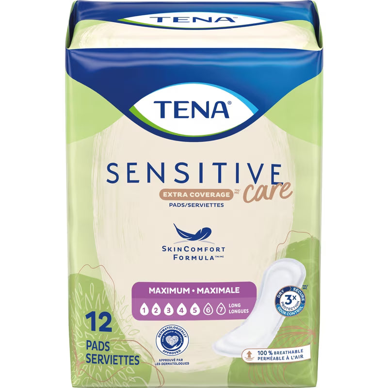 TENA Sensitive Care Extra Coverage Maximum Long Pads #5