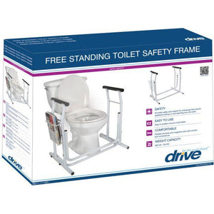 DRIVE TOILET SAFETY RAIL STAND ALONE - #shop_name