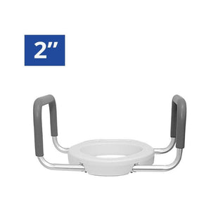 Mobb Raised Toilet Seat with Arms 2" - #shop_name