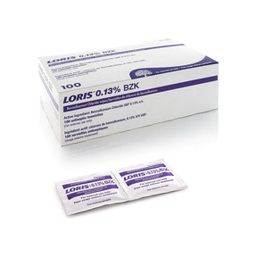 LORIS 0.13% BZK Antibacterial Wipes - #shop_name