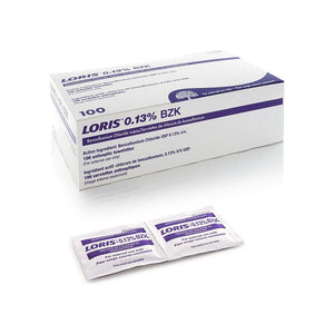 LORIS 0.13% BZK Antibacterial Wipes - #shop_name