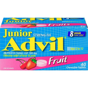 Advil Junior Strength Fruit Chewable Tablets 100mg - #shop_name
