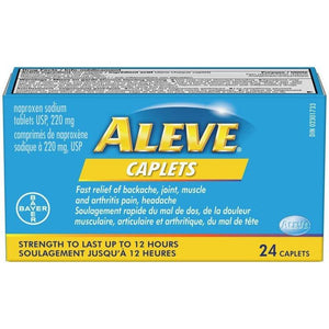 ALEVE CAPLETS NAPROXEN SODIUM 220MG 24 - #shop_name
