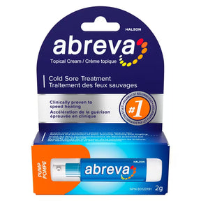 Abreva Cold Sore Treatment Cream Pump - okotoks hc pharmacy