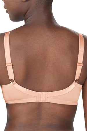 Beige bra worn by a model on a white background - okotoks hc pharmacy