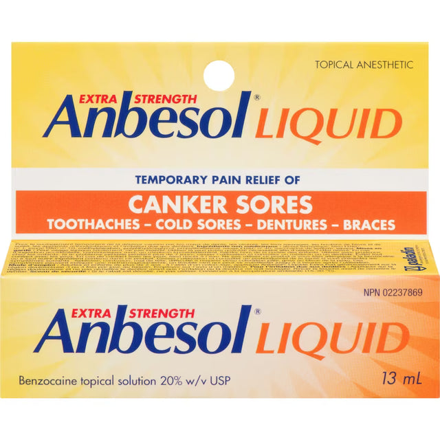 Anbesol Extra Strength Liquid 20% - okotoks hc pharmacy