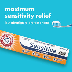 Arm & Hammer Sensitive Whitening Toothpaste - okotoks hc pharmacy