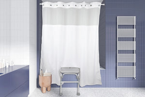 BIOS Transfer Bench Shower Curtain - okotoks hc pharmacy
