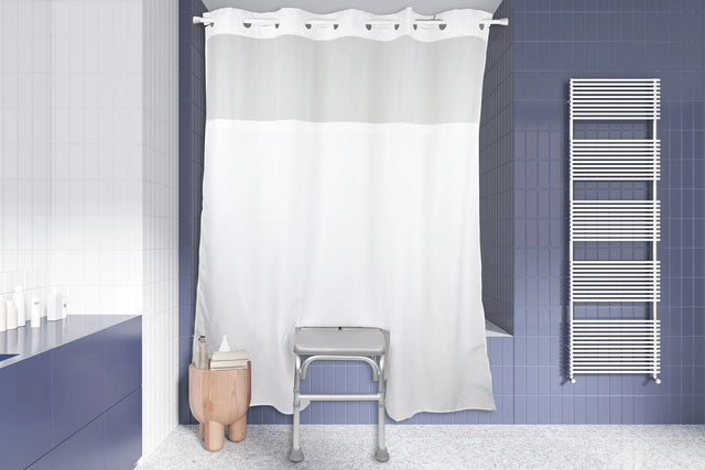 BIOS Transfer Bench Shower Curtain - okotoks hc pharmacy