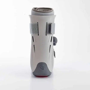 Gray protective boot with straps on a white background - okotoks hc pharmacy