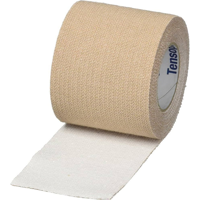Roll of beige tape with 'Tensoplast' branding on a white background - okotoks hc pharmacy
