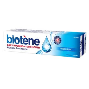 Biotène Dry Mouth Fluoride Toothpaste Fresh Mint Original - okotoks hc pharmacy
