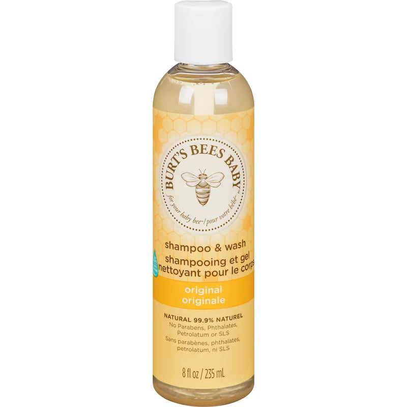 Burt’s Bees Baby Shampoo and Wash Original 235ml - okotoks hc pharmacy