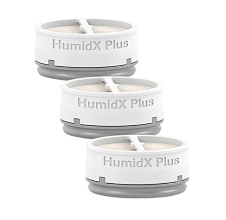 Three HumidX Plus humidifier filters on a white background - okotoks hc pharmacy