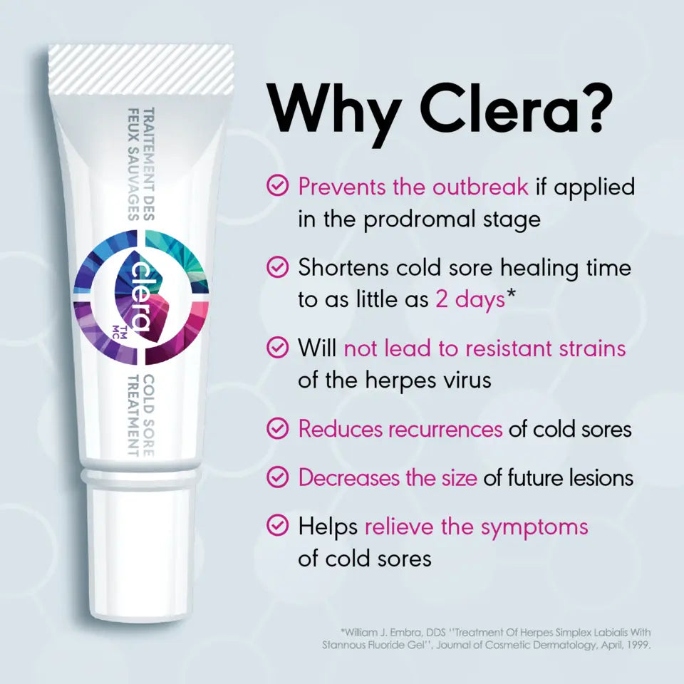 Clera Cold Sore Gel Treatment - okotoks hc pharmacy