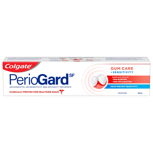 Colgate PerioGard SF Gum Care Sensitive Toothpaste - okotoks hc pharmacy