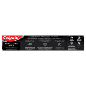 Colgate Revitalizing White Toothpaste With Activated Charcoal - okotoks hc pharmacy