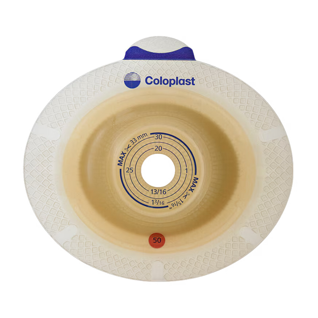 Coloplast SenSura® Convex Light Click 2-Piece Ostomy Baseplate 5/8" - 1-1/4" (15mm - 33mm) - COL 11021 - Okotoks HC Pharmacy