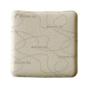 Beige textured square object with 'Biotain AG' branding on a white background - okotoks hc pharmacy