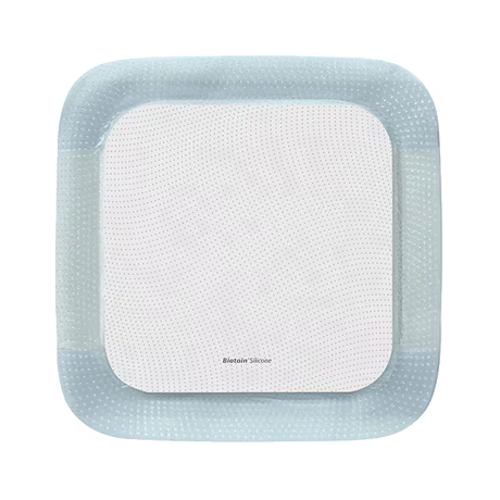 Silicone bandage with a white center on a transparent background - okotoks hc pharmacy