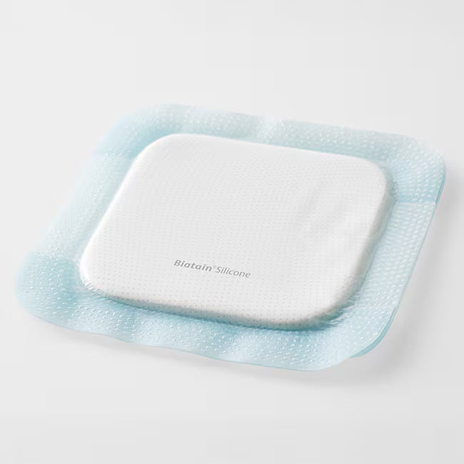 Silicone bandage with a textured border on a white background - okotoks hc pharmacy