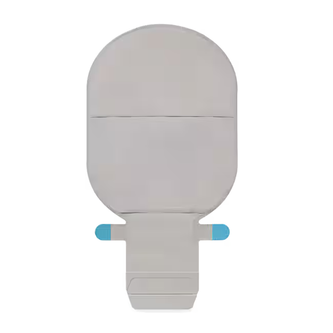 Coloplast SenSura® Mio 1-Piece Drainable Pouch on a black background - okotoks hc pharmacy