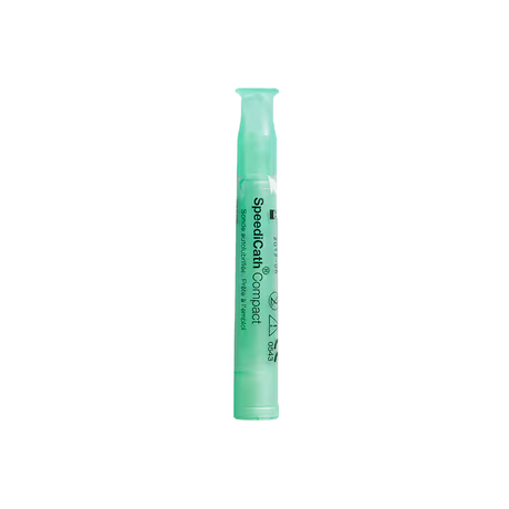 Green compact on a white background - okotoks hc pharmacy