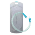 Clear plastic tube with blue handle on a white background - okotoks hc pharmacy