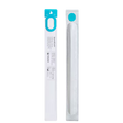 Two slim white rectangular accessories in clear plastic sleeves, shown side by side on a plain white background. One sleeve has a bright turquoise loop and printed text including the brand name SpeedGrip and the word Catheters. - okotoks hc pharmacy