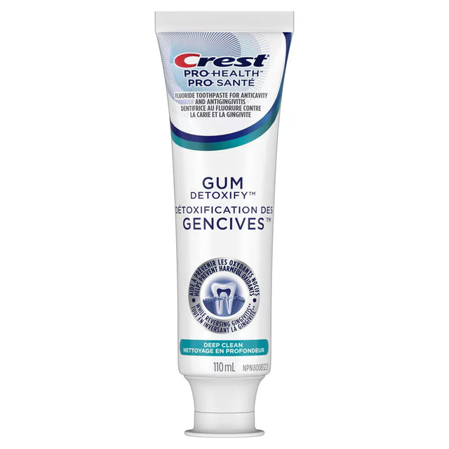 Crest Gum Detoxify Deep Clean Toothpaste - okotoks hc pharmacy