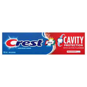 Crest Plus Cavity Protection Regular Toothpaste 100ml - okotoks hc pharmacy